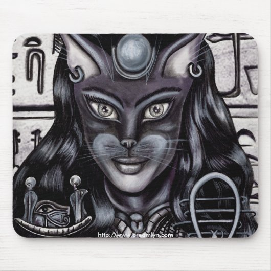 Bast Cat Goddess Egyptian Muismat (Voorkant)