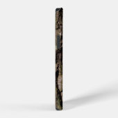 Bast eik mos stam hout iPhone hoesje (Rechterkant)