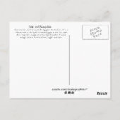 Bast en Beaujolais Briefkaart (Achterkant)