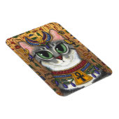 Bast Godin Kat Egyptische Bastet Art Magnet Magneet (Rechterzijde)