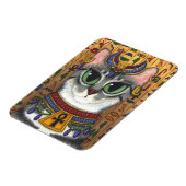 Bast Godin Kat Egyptische Bastet Art Magnet Magneet (Linkerzijde)