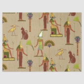 Bast, Osiris en Thoth Tissuepapier (Voorkant)