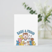 Bast & Trotse Vaderdag Briefkaart (Staand voorkant)