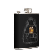 Bast van Bourbon-kolf Heupfles (Rechts)