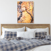 Bast van de ponderosadennen, Washington Canvas Afdruk (Insitu (Slaapkamer))