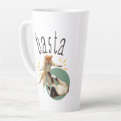 Basta (met Katten) Latte Mok (Linkerhoek)