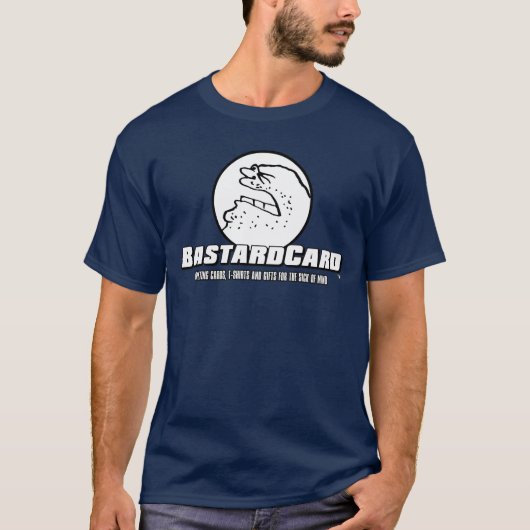 BastardCard Officiële broodje T-Shirt (Voorkant)