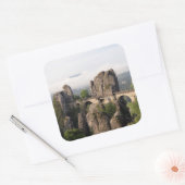 Bastei Bridge in Saksen Zwitserland sticker (Envelop)