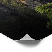 Bastei-brug in Saksisch Zwitserland poster (Hoek)