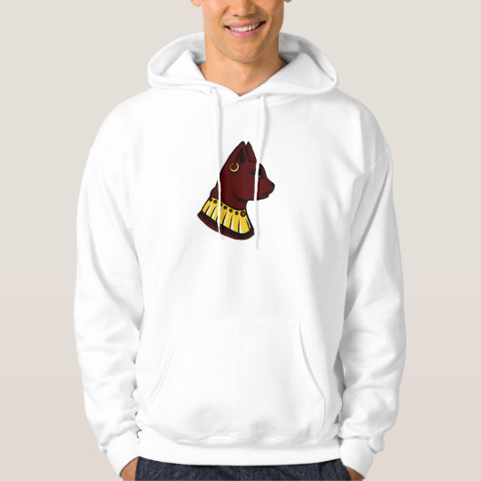 Bastet 49 - Egyptische godin Hoodie (Voorkant)