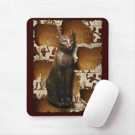 Bastet CAT LOVER Mousepad Muismat (Met muis)