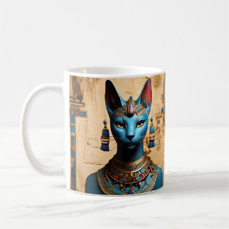 Bastet de oude Egyptische god van katten Koffiemok