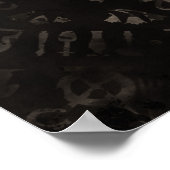 Bastet Egyptian Goddess - Sepia Poster (Hoek)