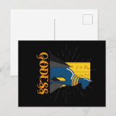 Bastet Egyptische godin Cat Figuur Mythology Briefkaart (Voorkant / Achterkant)