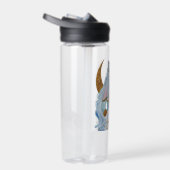 Bastet Egyptische godin met kat van Renee Lavoie Waterfles (Rechts)