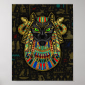 Bastet Egyptische godin Poster (Voorkant)