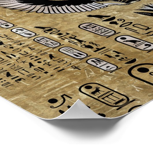 Bastet - Egyptische godin Poster (Hoek)