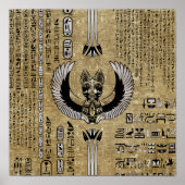 Bastet - Egyptische godin Poster (Voorkant)