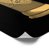 Bastet Egyptische godin Poster (Hoek)