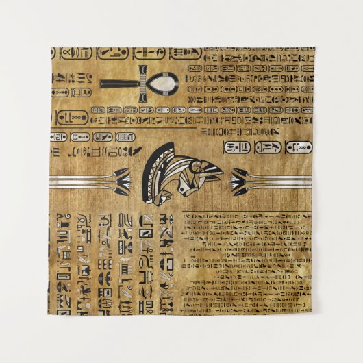 Bastet - Egyptische godin Wandkleed (Voorkant (horizontaal))