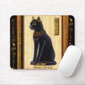 BASTET Egyptische kat Muismat (Met muis)