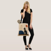 Bastet Egyptische Kat Tote Tas (Op model)