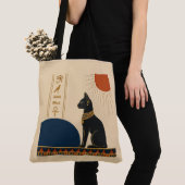 Bastet Egyptische Kat Tote Tas (Dichtbij)