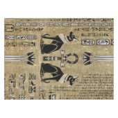 Bastet - Egyptische katten en Ankh Cross Tafelkleed (Voorkant (Horizontaal))