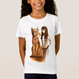 Bastet, Egyptische kattengodin T-shirt