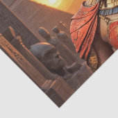 Bastet, godin van de bescherming Decoupage Tissuepapier (Detail)