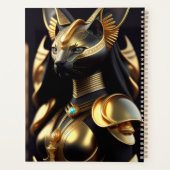 Bastet, godin van katten planner (Achterkant)