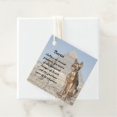 Bastet in Egypte Bedankjes Labels (In situ)