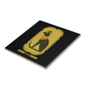 Bastet keramiek tegel tegeltje (Zijkant)