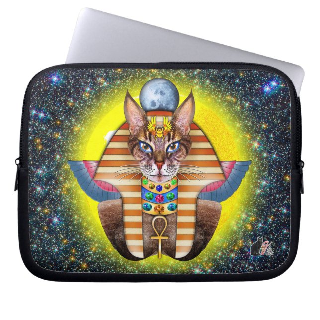 Bastet Laptop Sleeve (Voorkant)
