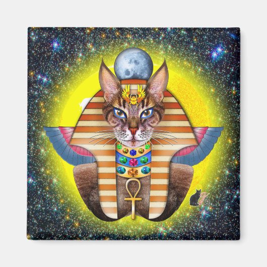 Bastet Magneet (Voorkant)
