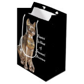 Bastet Medium Cadeauzakje (Voorkant Gekanteld)