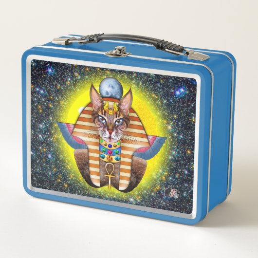 Bastet Metal Lunchbox (Voorkant)