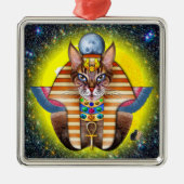Bastet Metalen Ornament (Voorkant)