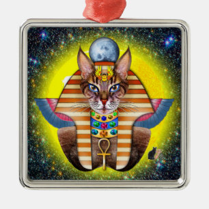Bastet Metalen Ornament