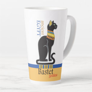 Bastet of Bast. Aciënte Egyptische godin Latte Mok