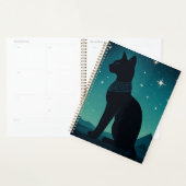 Bastet Planner Sterrenbeeld Egyptische Kattenkunst (Display)