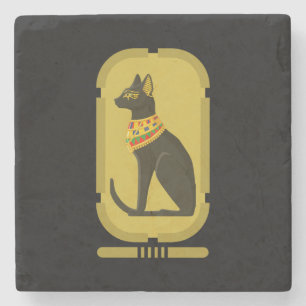Bastet Stenen Onderzetter