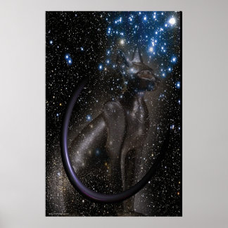 Bastet van Gregory Gallo Poster