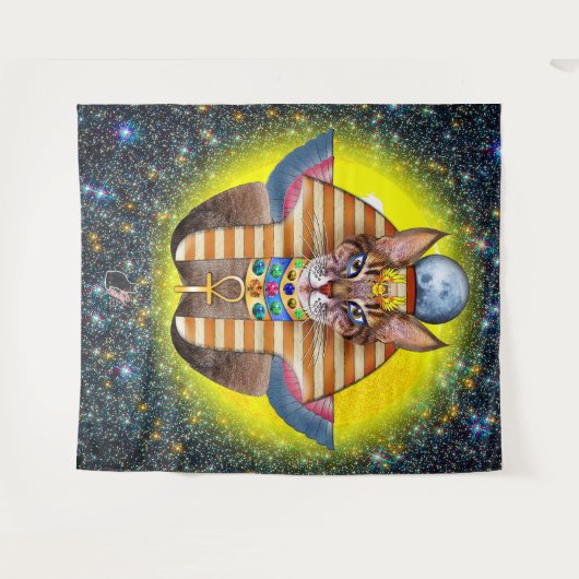 Bastet Wandkleed (Voorkant (horizontaal))