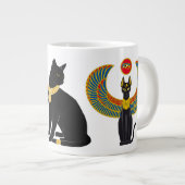 Bastet: Winged katje van Isis! Grote Koffiekop (Voorkant rechts)
