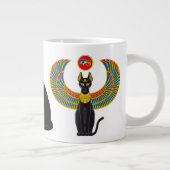 Bastet: Winged katje van Isis! Grote Koffiekop (Rechts)