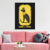 Bastetcanvas afdrukken (Insitu (Woonkamer))