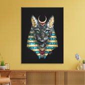 Bastetcanvas afdrukken (Insitu (Woonkamer))