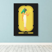 Bastetcanvas afdrukken (Insitu (Houten vloer))