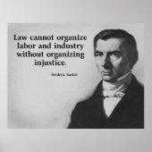 Bastiat Labor Quote Poster (Voorkant)
